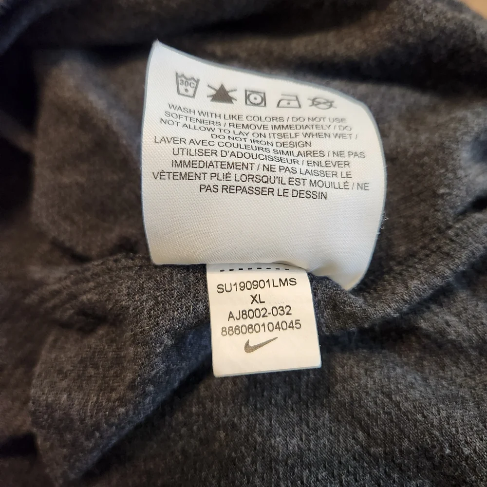 Nike Dri Fit Men's Gray T-Shirt XL